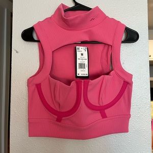 Reebok X Cardi B Cropped Workout Top